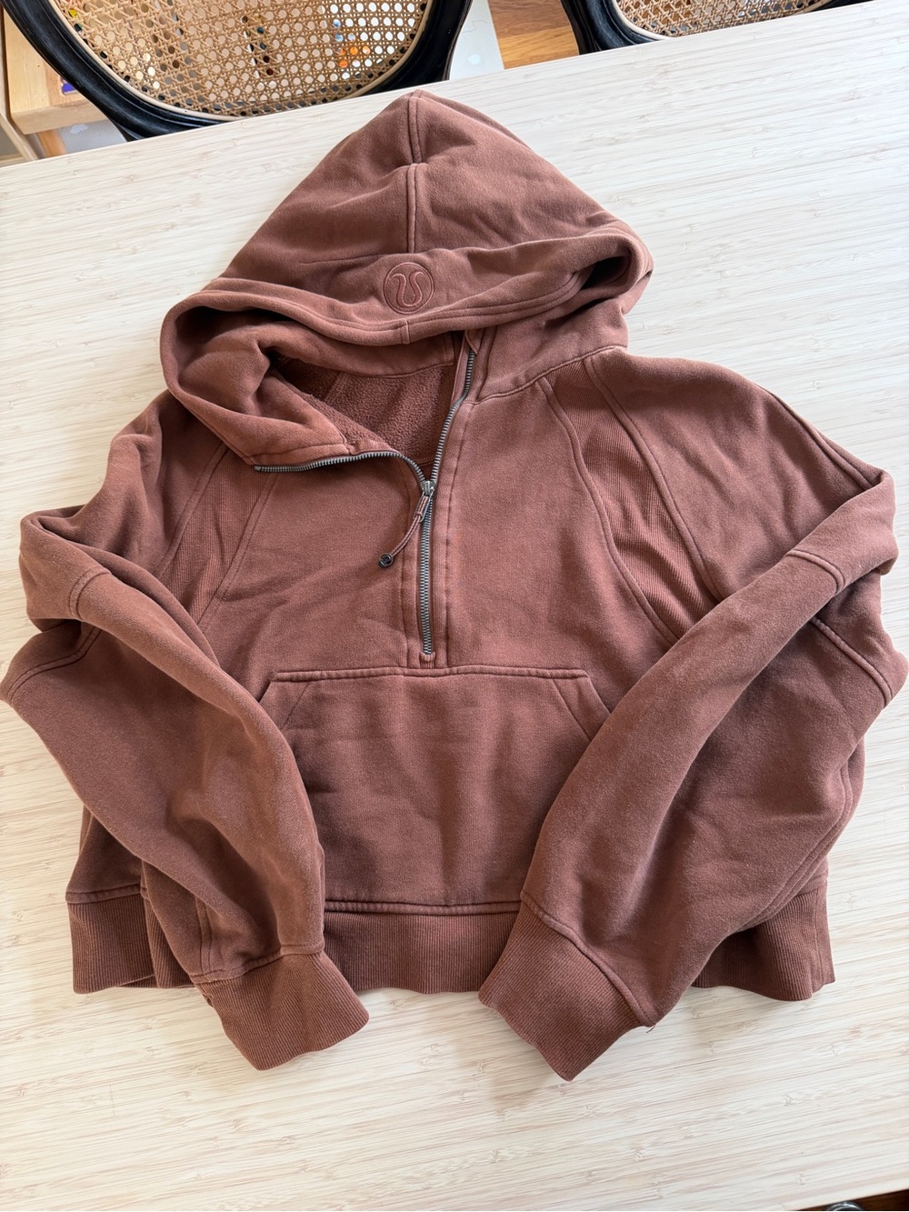 Lululemon scuba half zip (m/l)